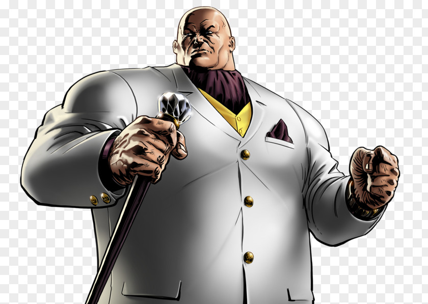 Wilson Reis Kingpin Daredevil Marvel: Avengers Alliance Bullseye Punisher PNG