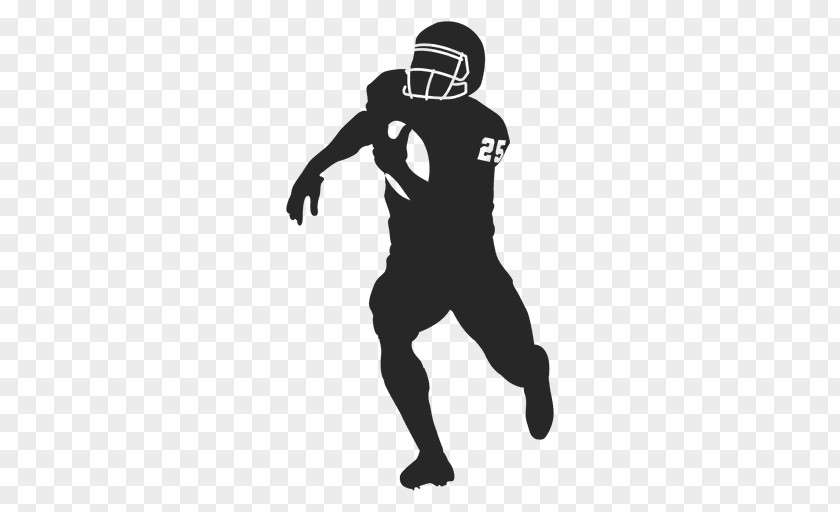 American Football Rugby Silhouette PNG