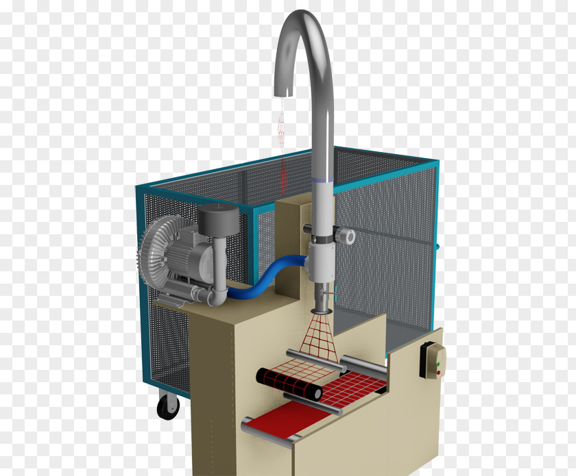 Blade Mechanical Mod Manufacturing Waste Collection System Machine PNG