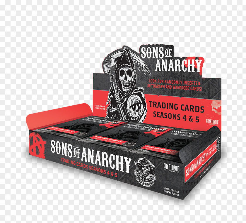 Season 4 DonrussSons Of Anarchy Playing Card Collectable Trading Cards Cryptozoic Entertainment Sons PNG