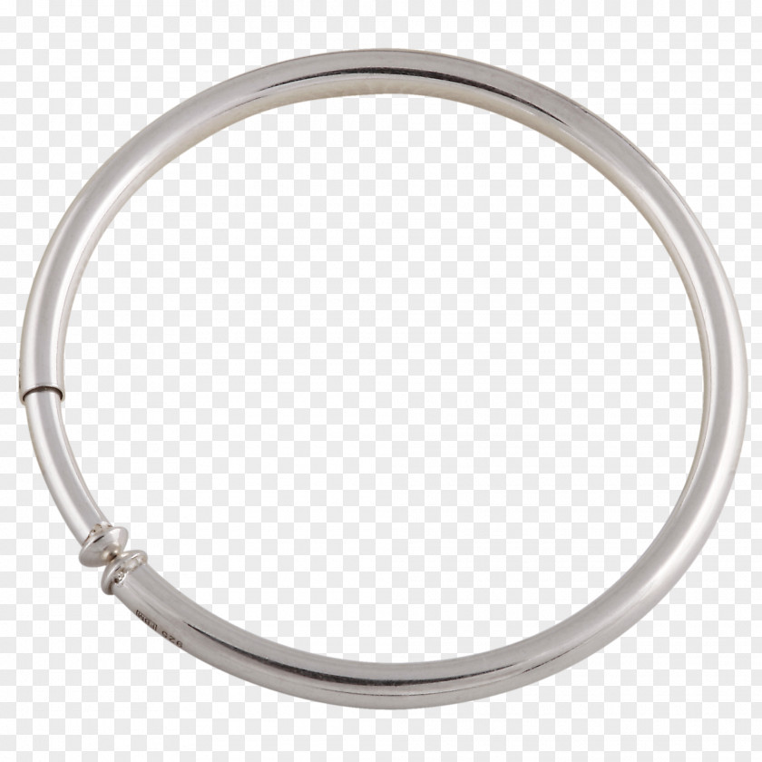 Silver Bangle Material Body Jewellery PNG