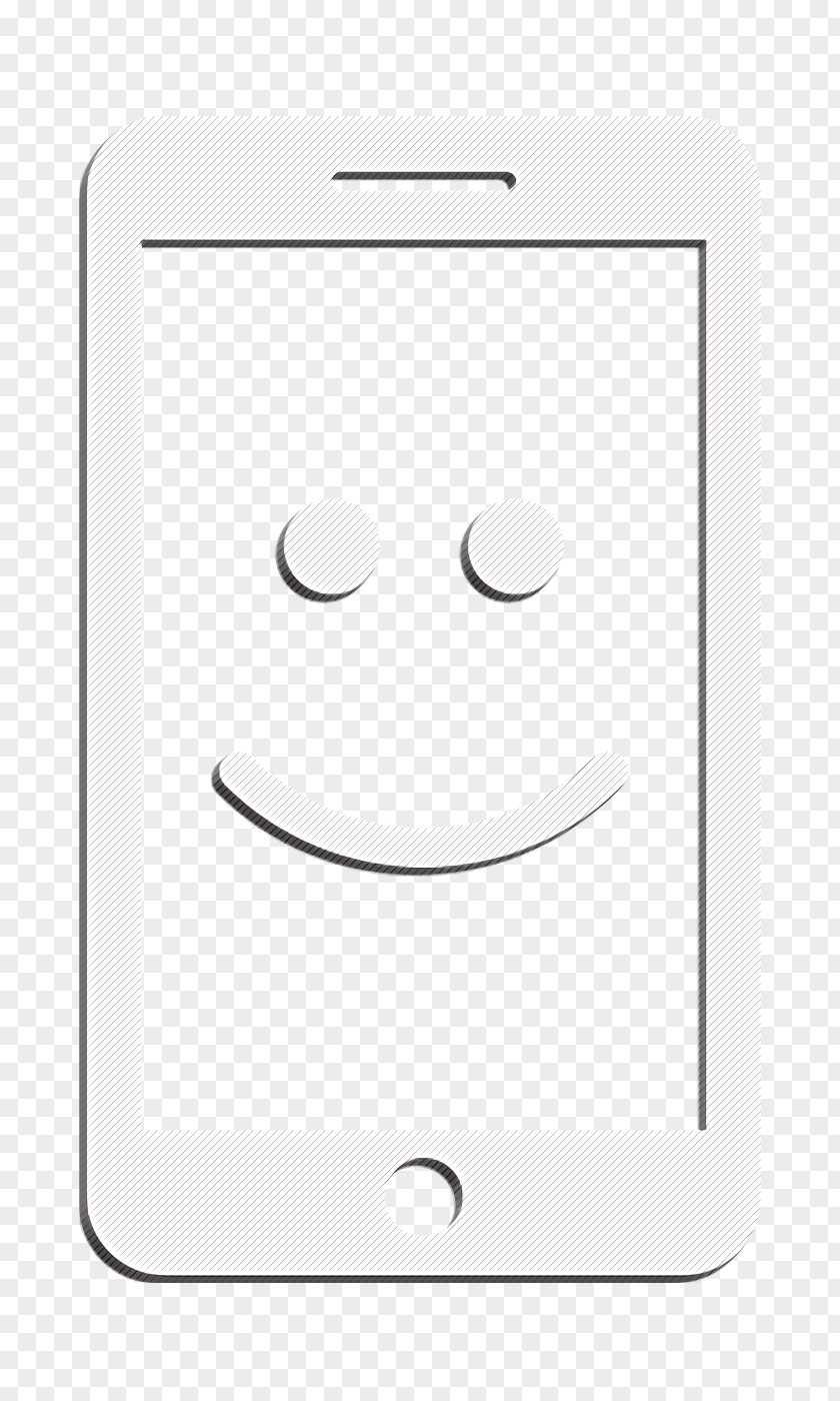 Smiley Blackandwhite People Icon Phone Icons PNG