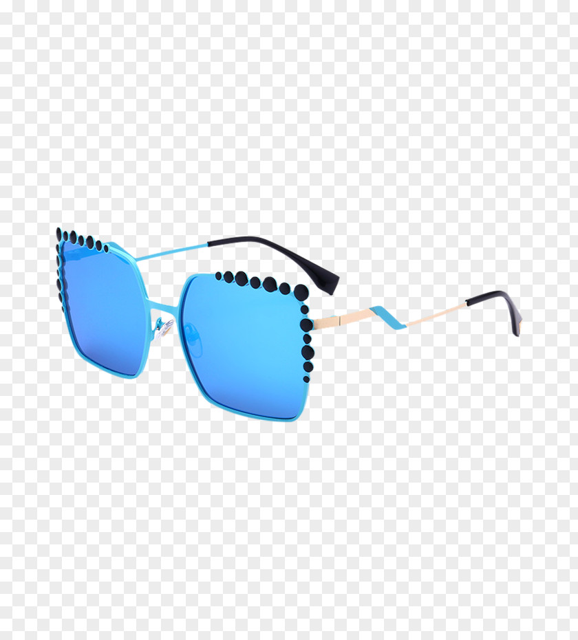 Blue Sunglasses Goggles Fashion Sunglass Hut PNG