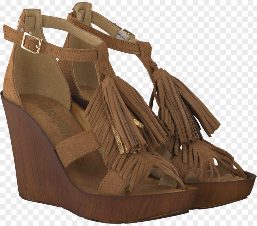 Brown Wedges Shoes For Women Sandal Platform Shoe Suede The Bronx PNG