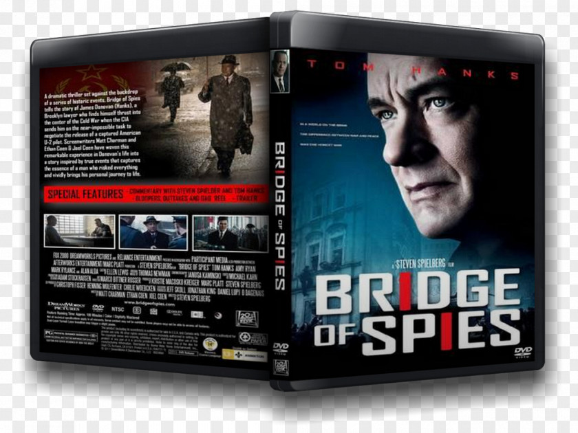 Dvd Bridge Of Spies Blu-ray Disc Film Tom Hanks DVD PNG