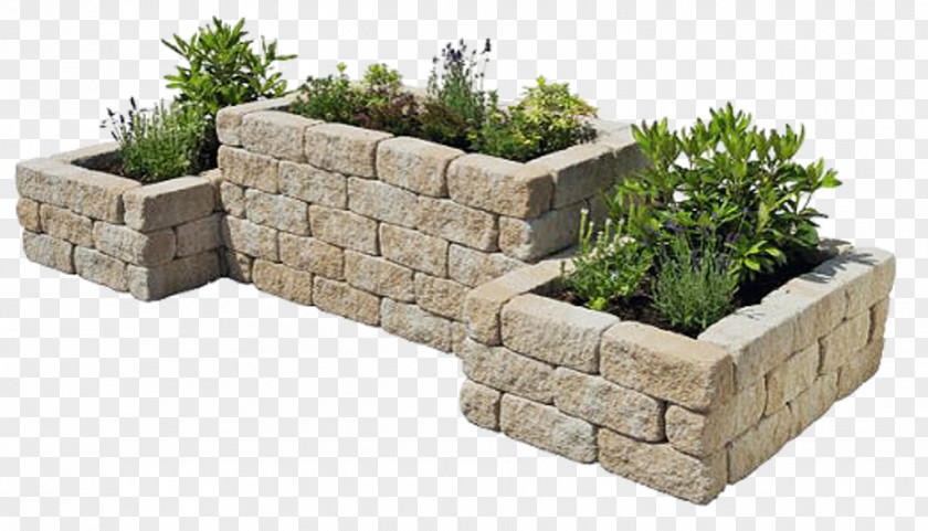 Stone Raised-bed Gardening Dimension Gabion PNG