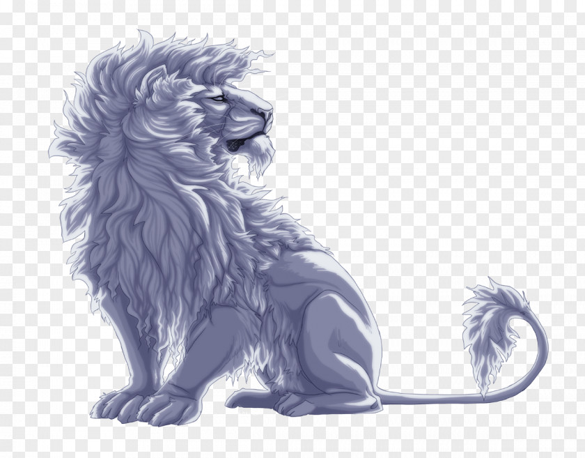 Cat Whiskers Lion Drawing Sketch PNG