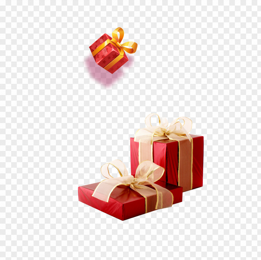 Gift Boxes Decorated Material Daquan PNG