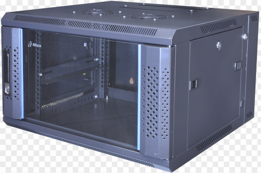 Glass Cabinet Computer Cases & Housings 19-inch Rack Servers Network Electrical Enclosure PNG