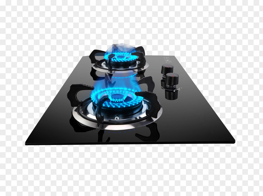 Home Embedded Gas Stove Material Flame Hearth PNG