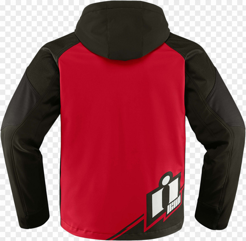 Jacket Hoodie Leather Alpinestars Red PNG