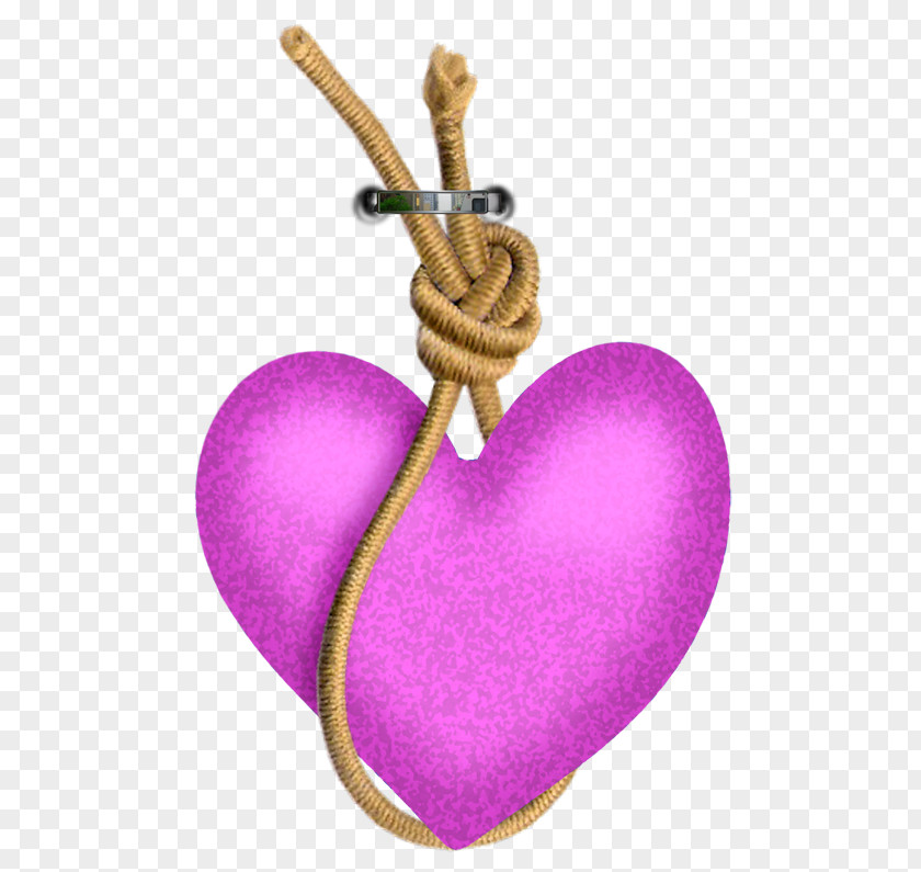 Purple Love Ornaments Heart PNG