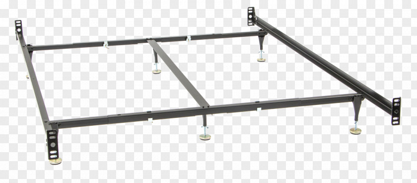 Rail Bed Frame Size Headboard Platform PNG