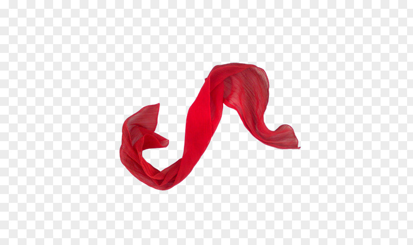 Red Ribbon Design Scarf Hat Clip Art PNG