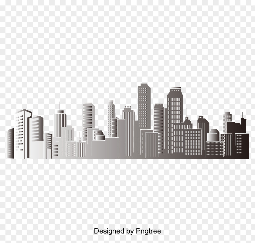 Silhouette New York City Vector Graphics Clip Art PNG