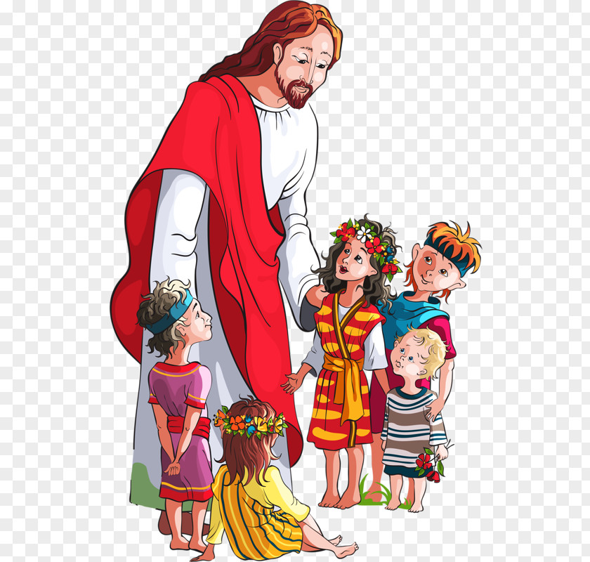 Child Clip Art Teaching Of Jesus About Little Children Vector Graphics Illustration PNG