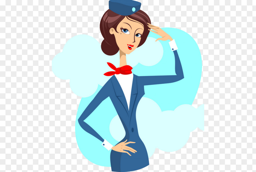 FLIGHT Flight Attendant Airplane Nitty Clip Art PNG