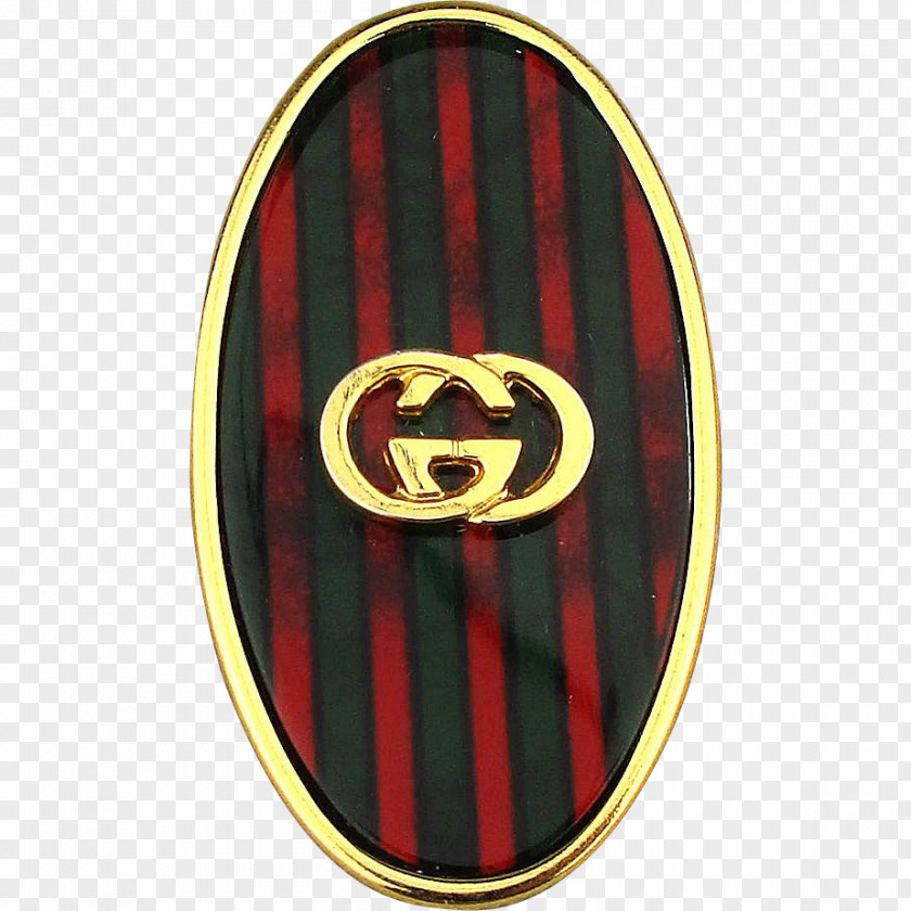 Green Stripe Badge Emblem Tartan Maroon Oval PNG