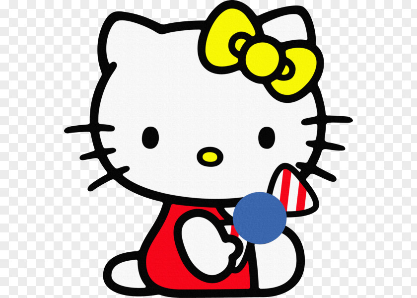 Hello Kitty Wall Decal Bumper Sticker PNG