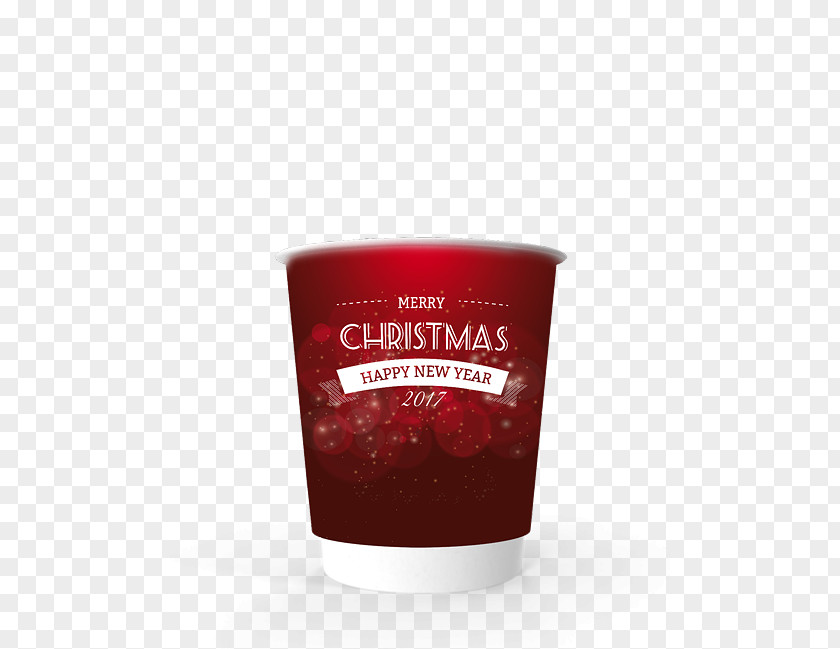 Paper Cup Cranberry PNG