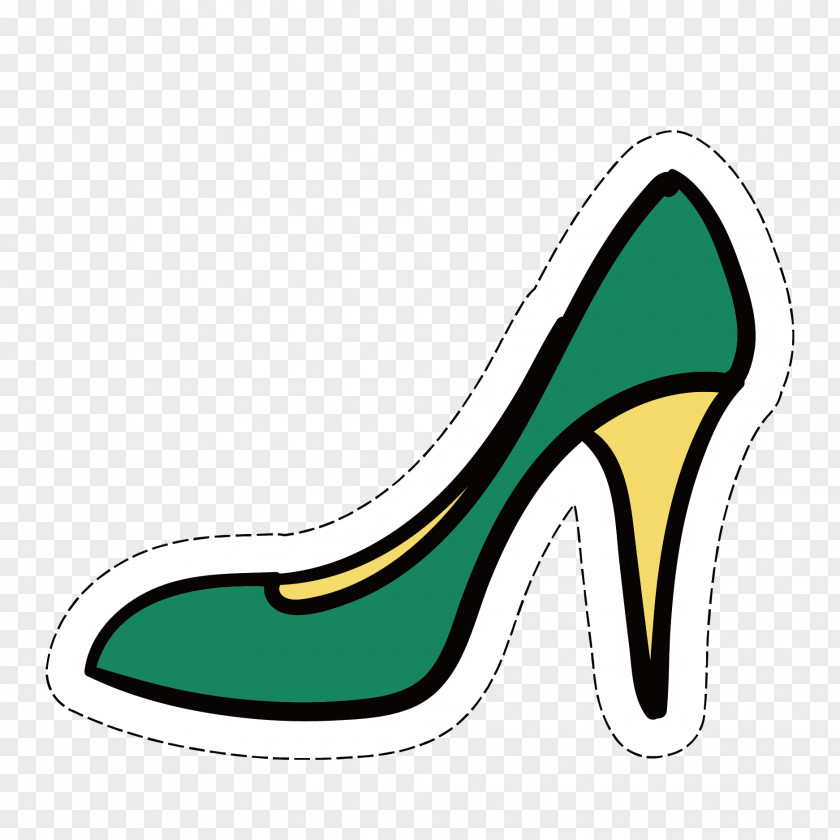 Vector High Heels Shoe High-heeled Footwear Clip Art PNG