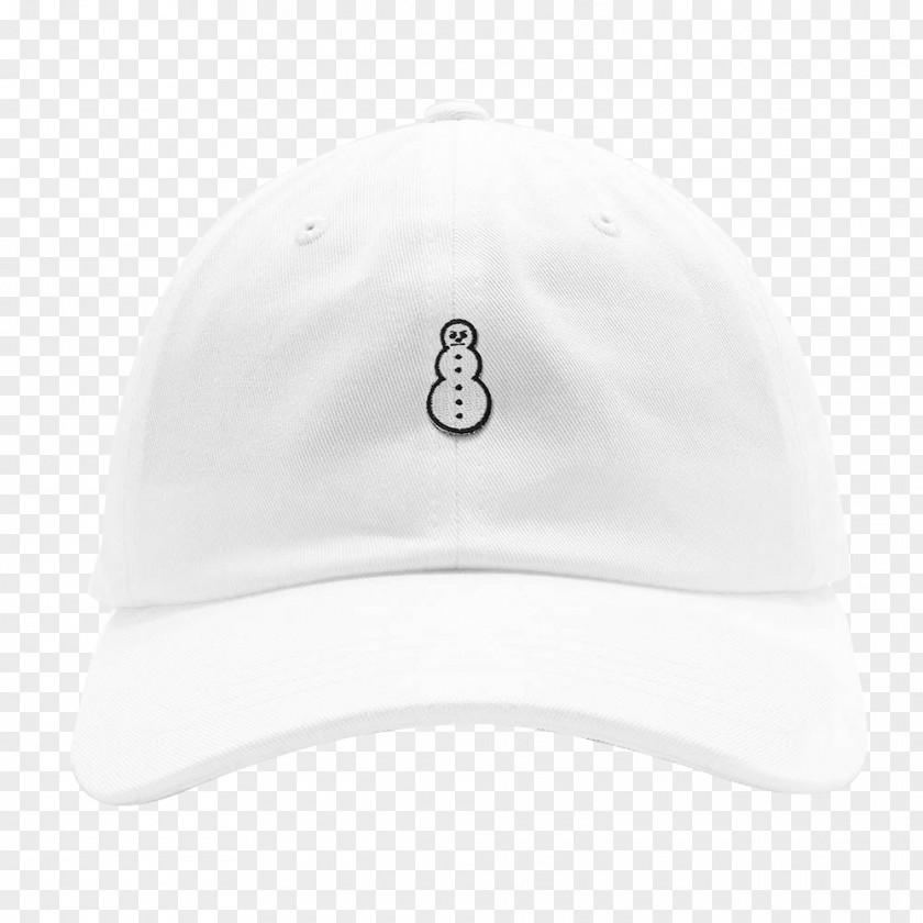 White Cap Baseball PNG