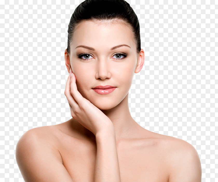 Woman Face Facial Rejuvenation Rhytidectomy Rhinoplasty Liposuction PNG