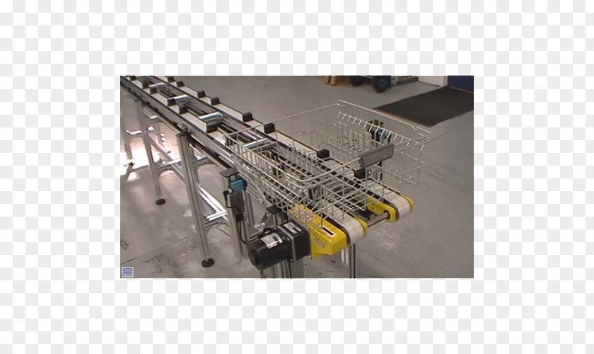 Chain Conveyor System Belt Indexing Machine PNG