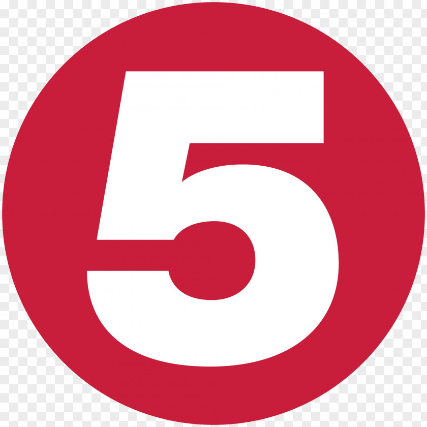 Channel 5 Logo Television Broadcasting PNG