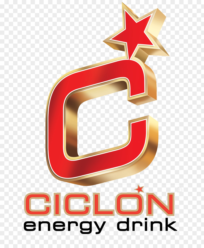 Energy Drink Logo Ciclón Brand PNG