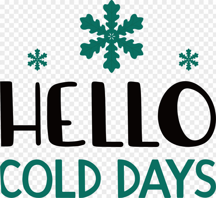 Hello Cold Days Winter PNG