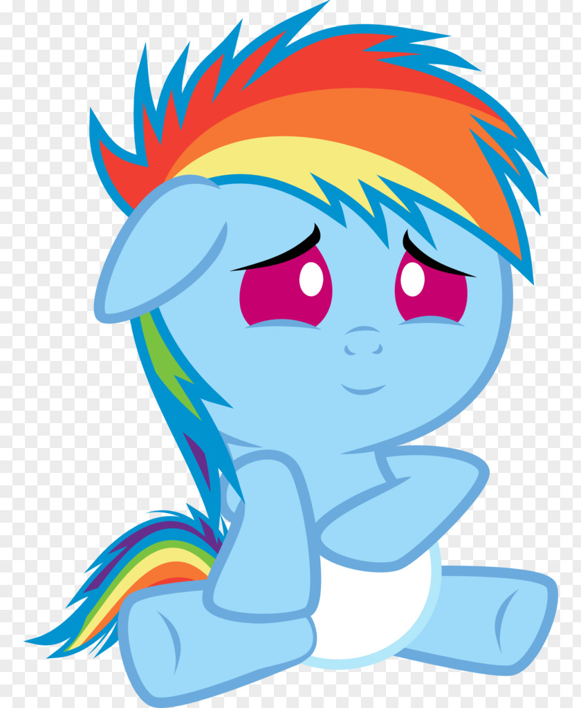 Horse Foal Pony Rainbow Dash Clip Art PNG