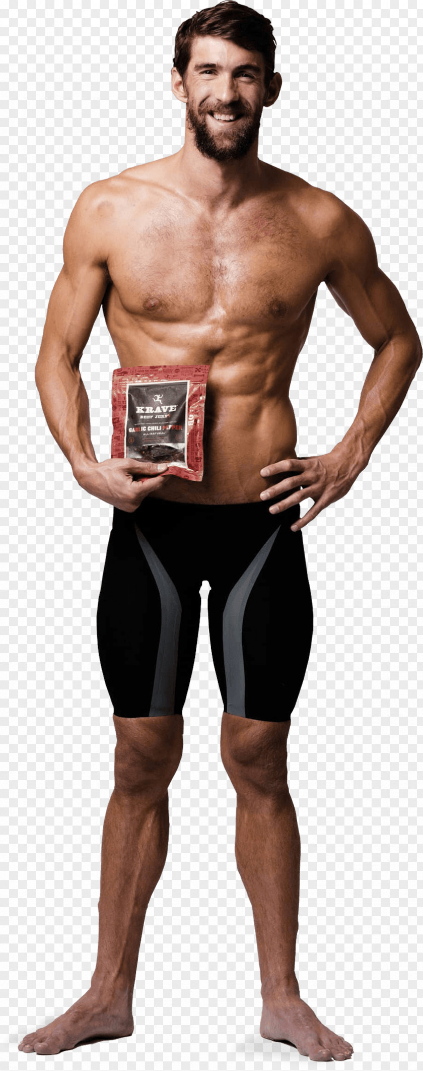Mike Michael Phelps Athlete Male Krave Jerky Physical Fitness PNG