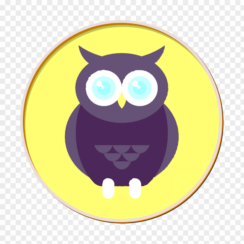 Owl Icon Modern Education PNG