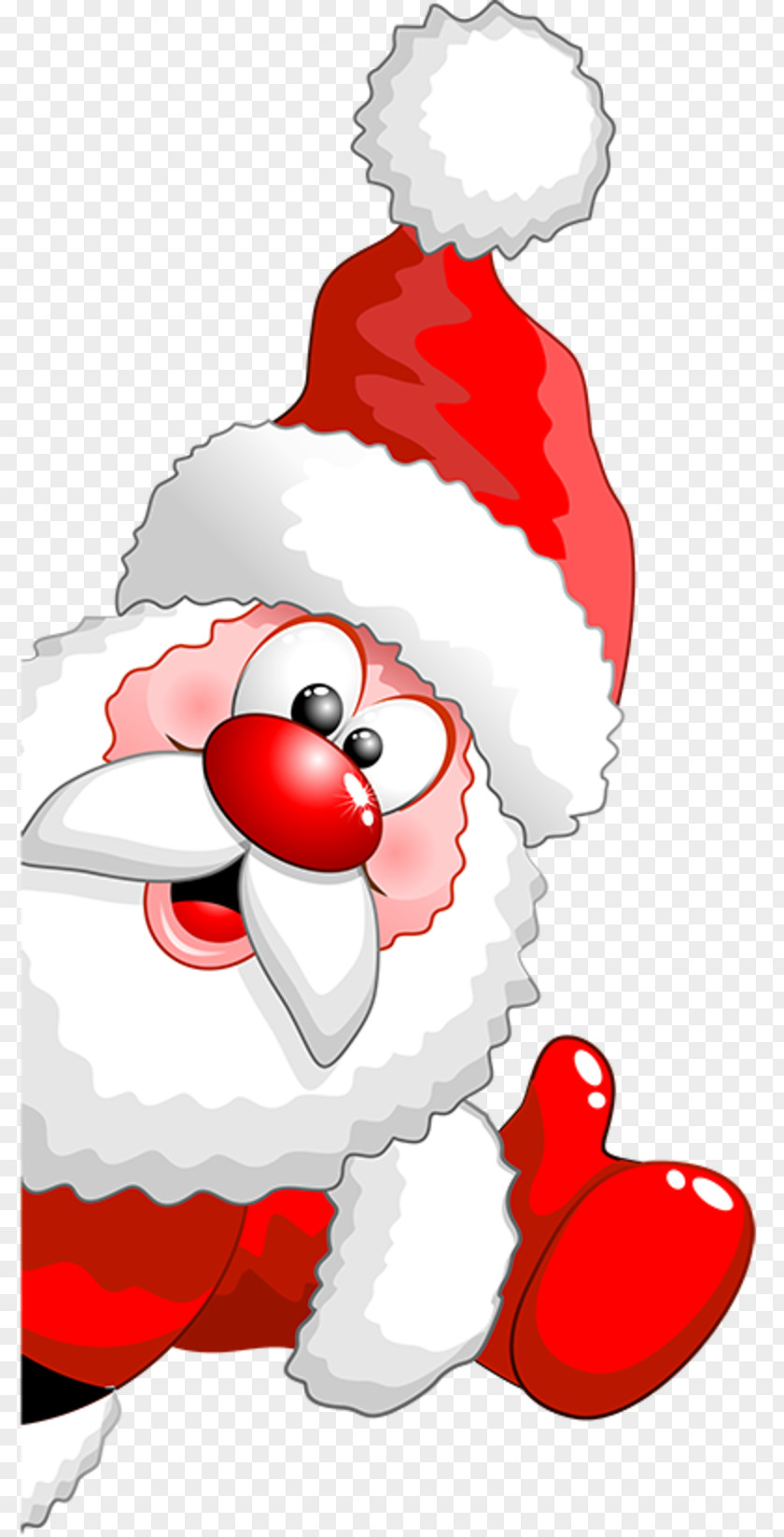 Santa Claus Reindeer Cartoon Christmas Clip Art PNG