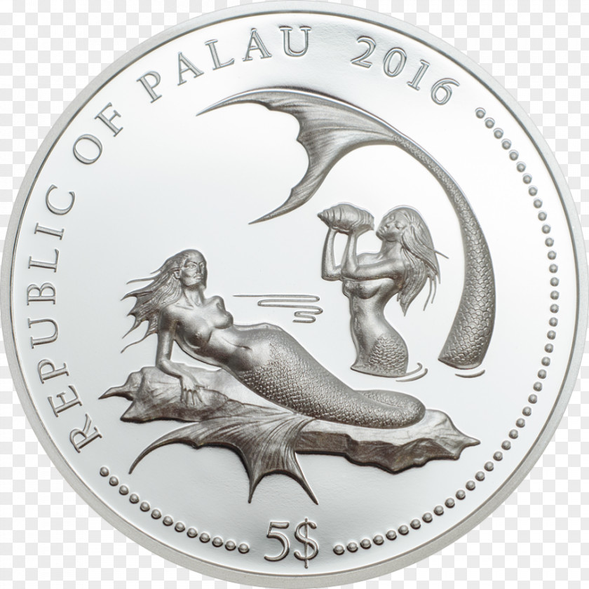 Silver Coin Bullion Palau PNG