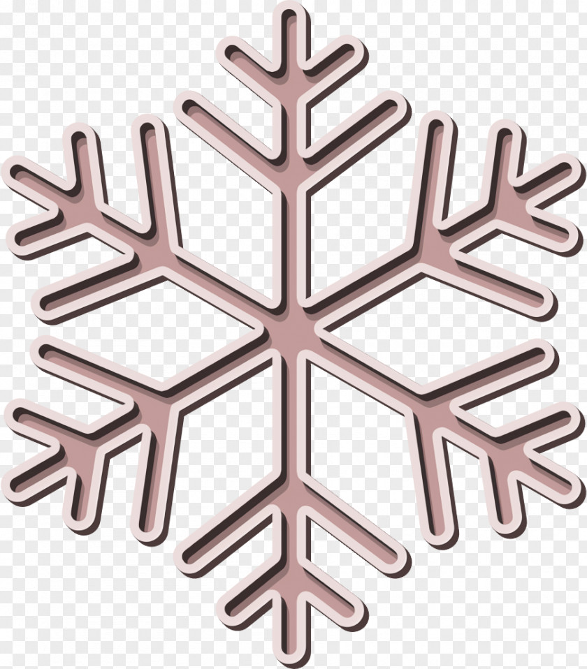 Weather Icon Snowflakes Set Snowflake PNG
