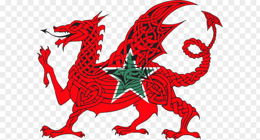 Dragon Welsh United Kingdom Chinese Esperanto PNG