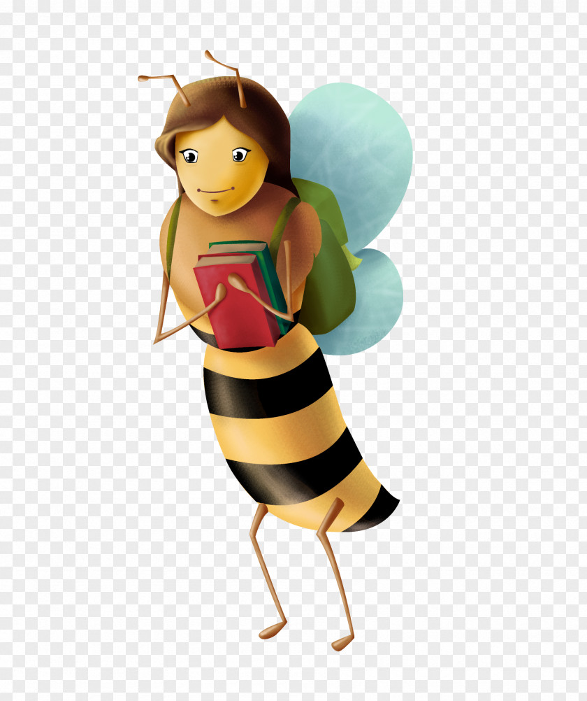 Hive Flyer Insect Illustration Foot Honey Bee Cartoon PNG