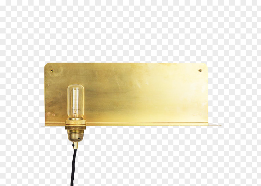 Light Fixture Lamp Sconce Brass PNG