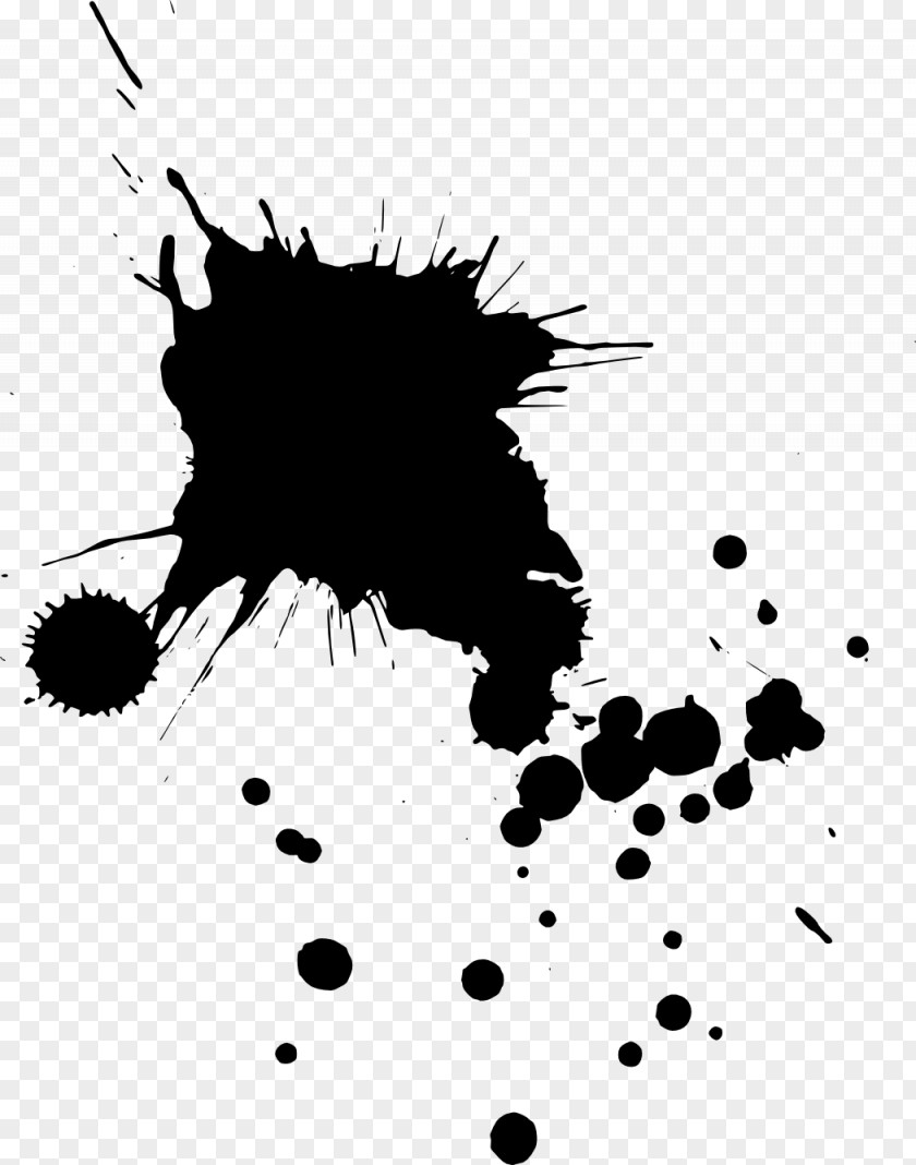 Paint Splash Drawing Ink PNG