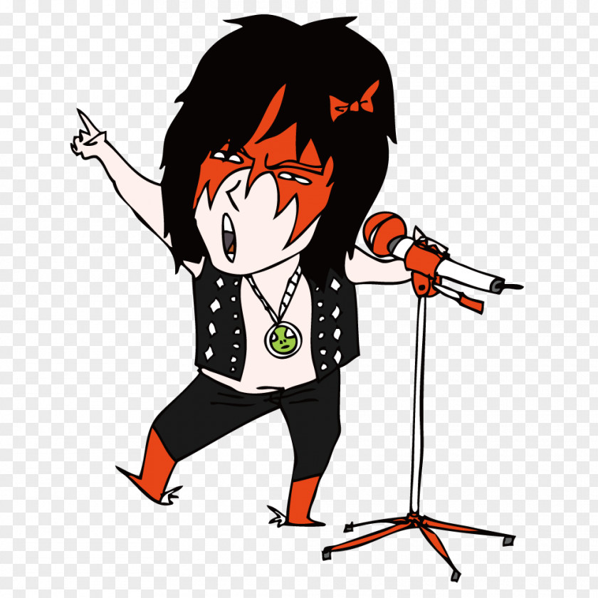 Singer Cartoon Singing Illustration PNG Illustration, Sing rock singer clipart PNG