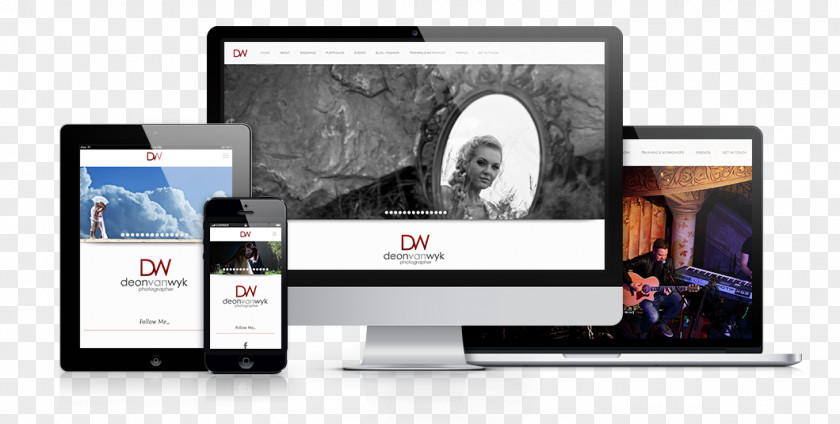 Web Design Responsive Development Application PNG