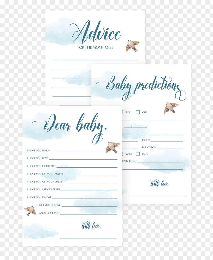 Wedding Invitation Baby Shower Wishing Well Party PNG
