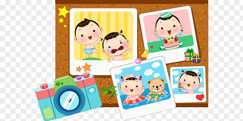Child Photo Cartoon Photographic Film Illustration PNG