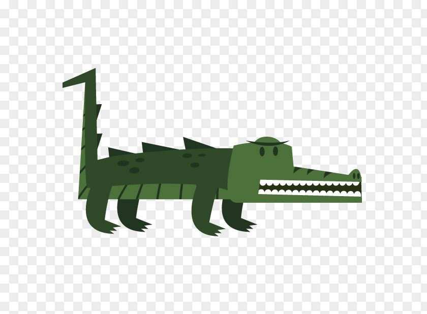 Crocodile Weapon Font PNG