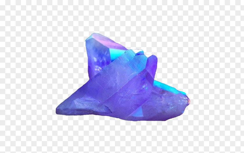 Crystallography Cobalt Blue Quartz Amethyst PNG