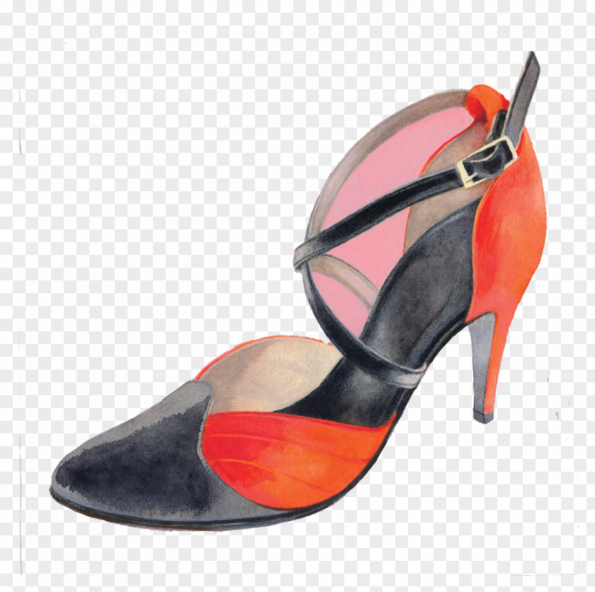 Hand-painted Design Diagram Heels Alices Adventures In Wonderland Illustrator Fashion Illustration PNG