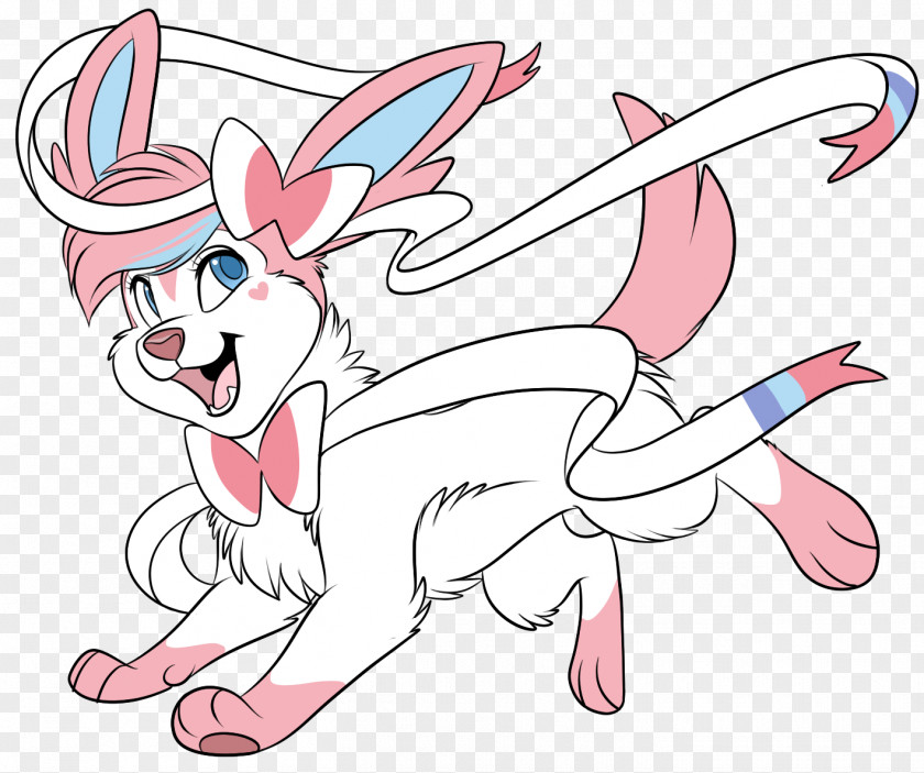 Hare Easter Bunny Line Art Clip PNG