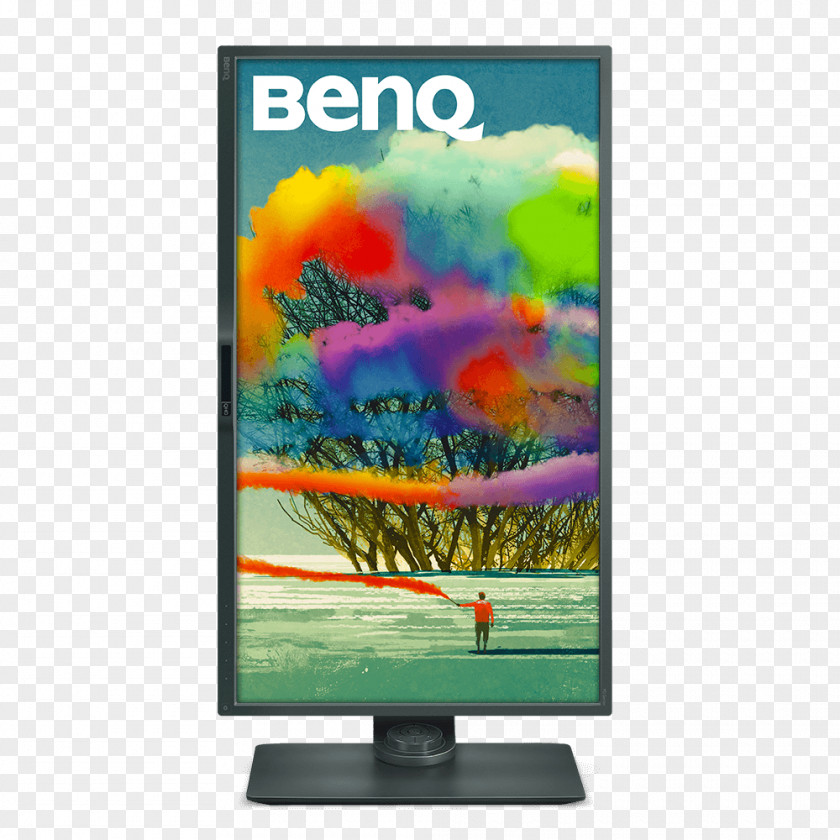 Painting BenQ Designer PD2710QC Computer Monitors Printing Art PNG
